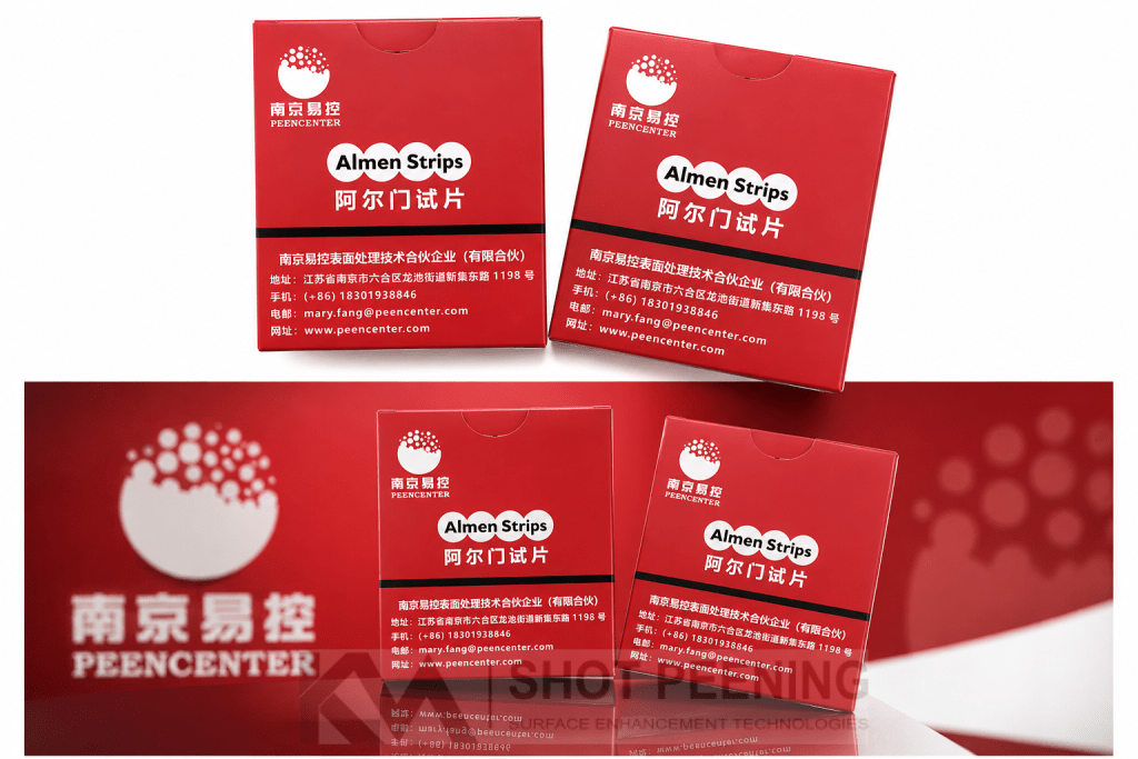 Almen Strip – Shot Peening Almen Test Şeritleri