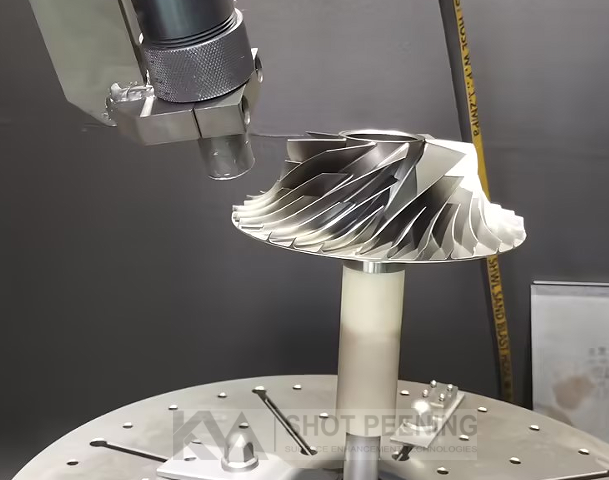 Shot peening makinesi