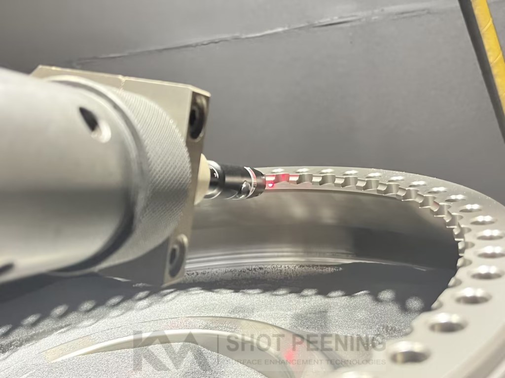 Shot peening makinesi